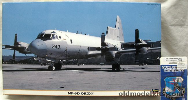 Hasegawa 1/72 Lockheed NP-3D Orion - with SAC Metal Landing Gear, 00087 plastic model kit